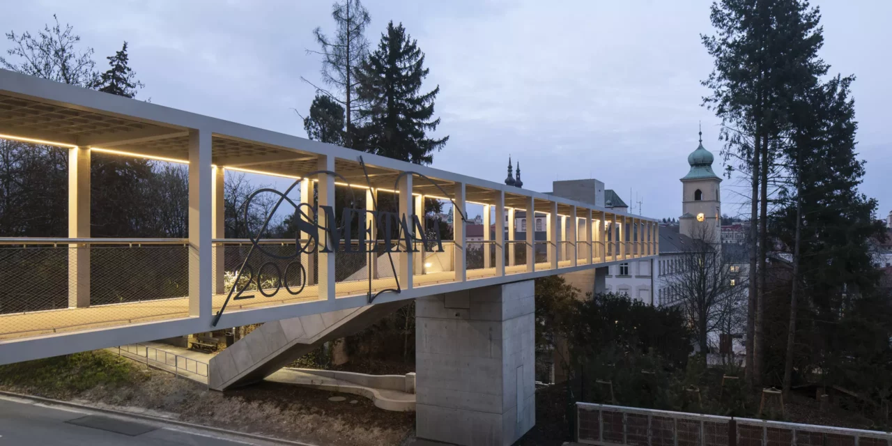 Litomyšl potvrdila, že je moderním městem. Prestižní cenu za architekturu získala tamější lávka