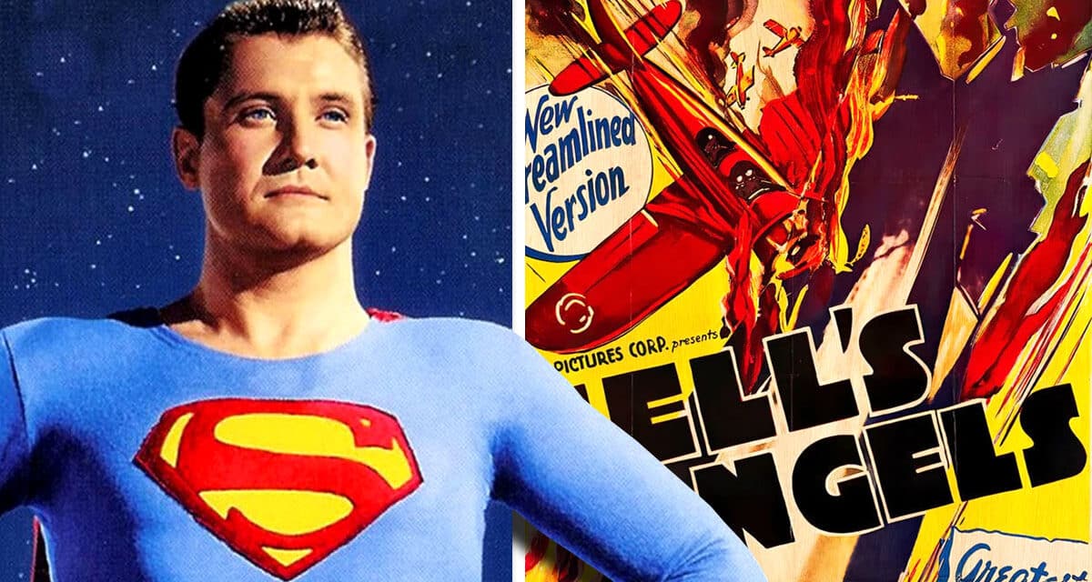 Zapomenuté hollywoodské skandály: Mrtví piloti Howarda Hughese či smrt záletného Supermana